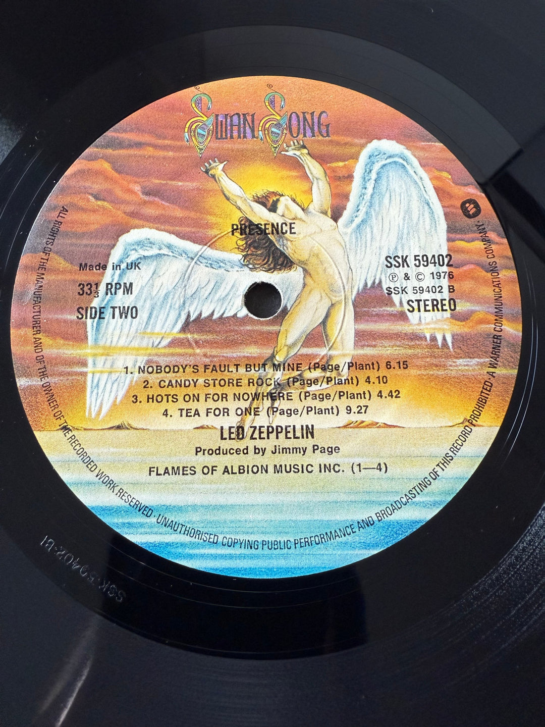Led Zeppelin Presence Vinyl - Think Vintage