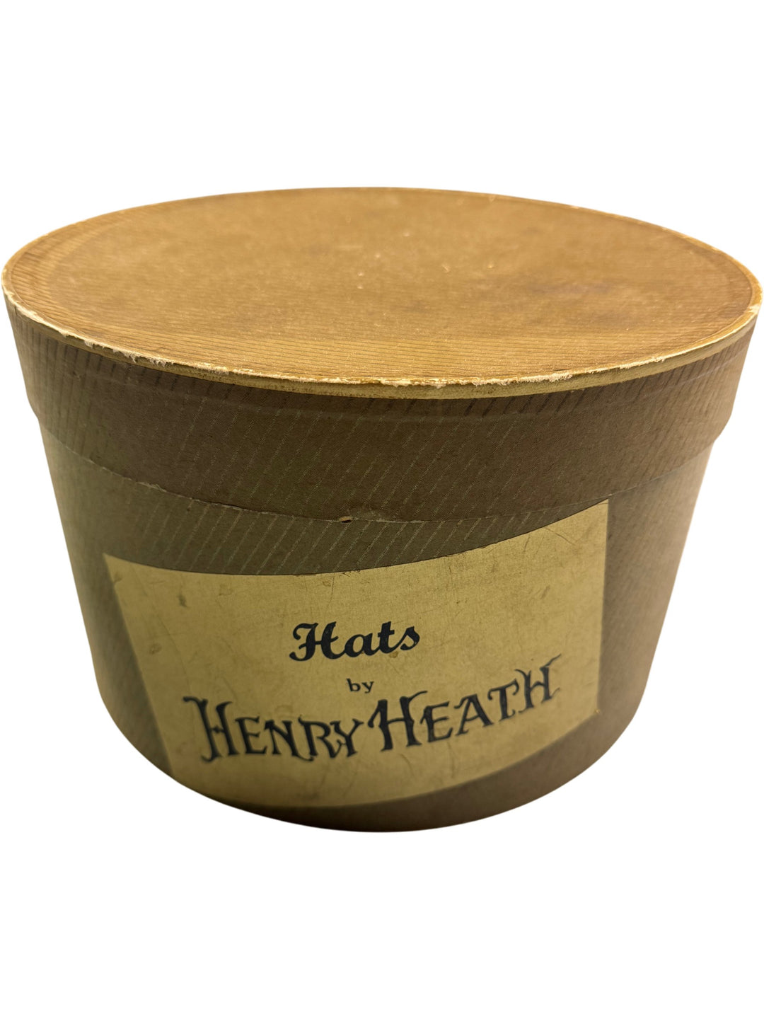 Henry Heath Woven Straw Hat with hat box - Think Vintage