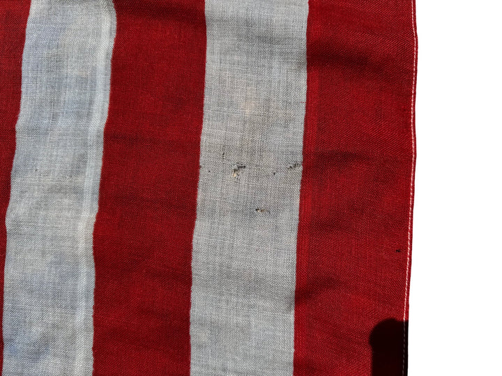 Vintage American Flag with Stars and Stripes Design