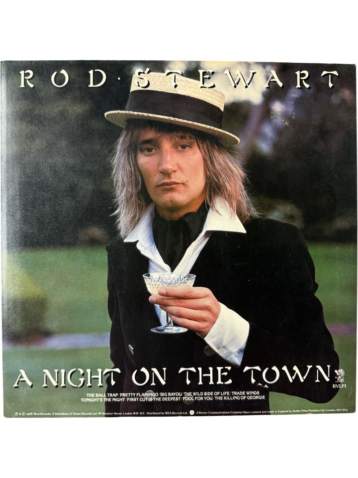 1976 Rod Stewart A Night On The Town Vinyl Album - Very Good+