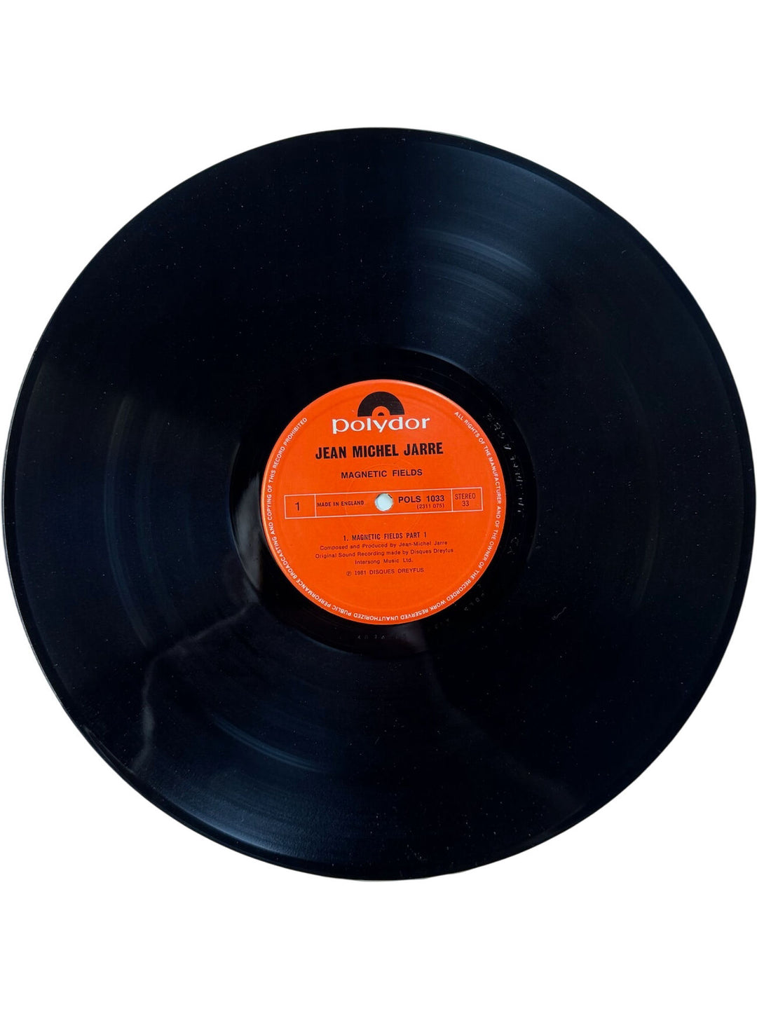 1981 Jean Michel Jarre Magnetic Fields Vinyl - Very Good