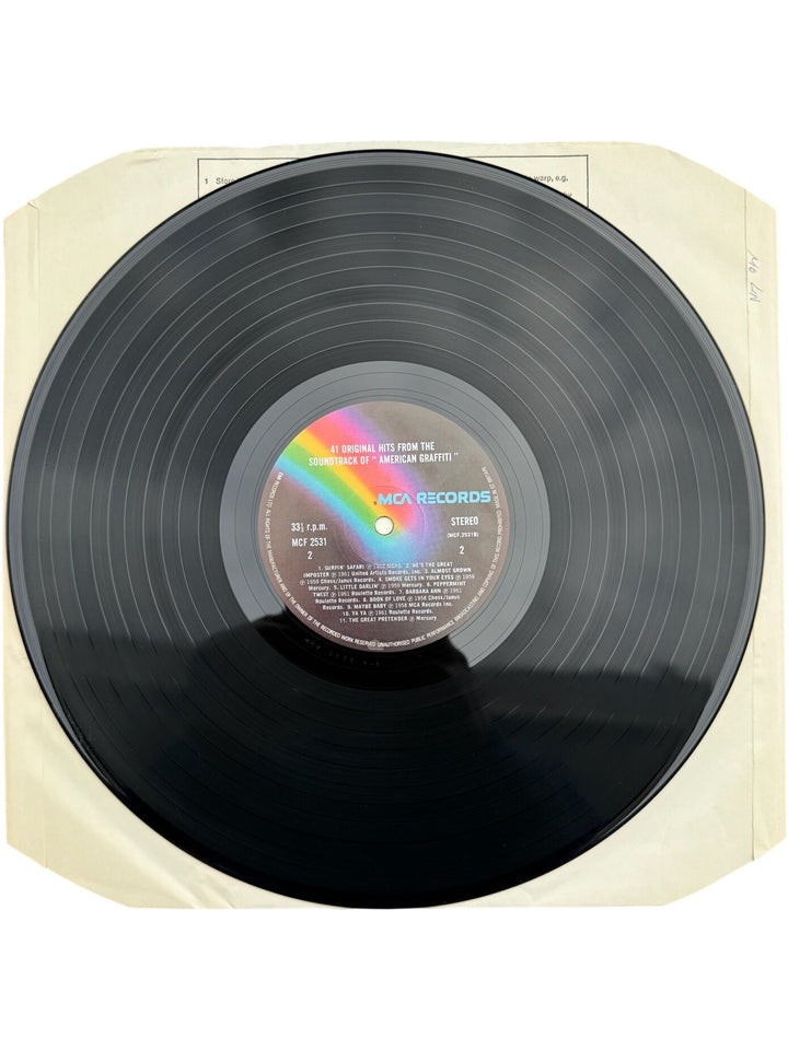 American Graffiti Soundtrack Vinyl Record- Very Good