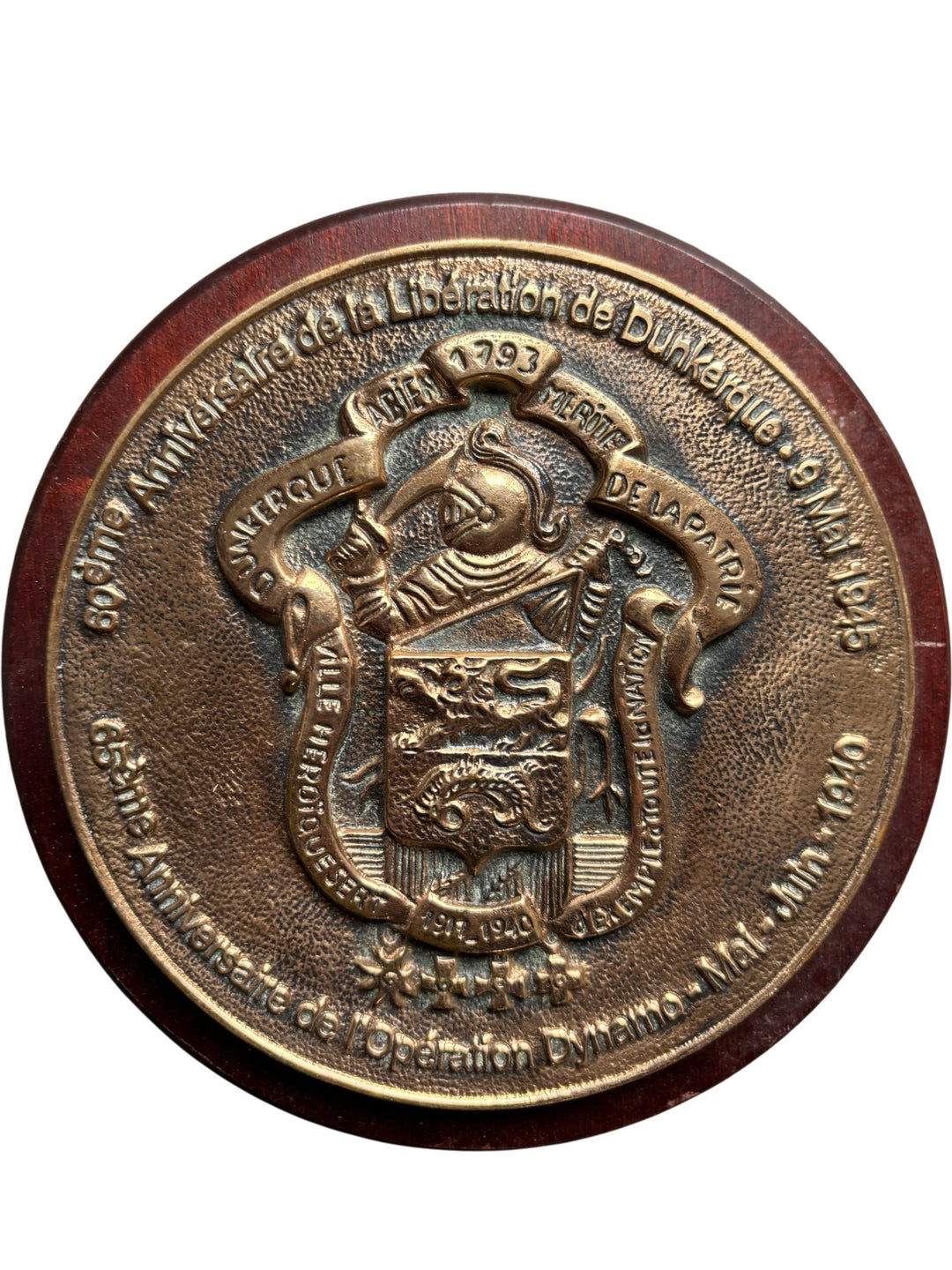 65th Anniversary Operation Dynamo Dunkirk Plaque - Think Vintage Online Ltd