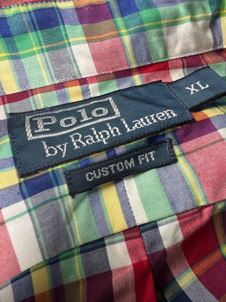 Polo Ralph Lauren Multicolor Plaid Long Sleeve Shirt - XL