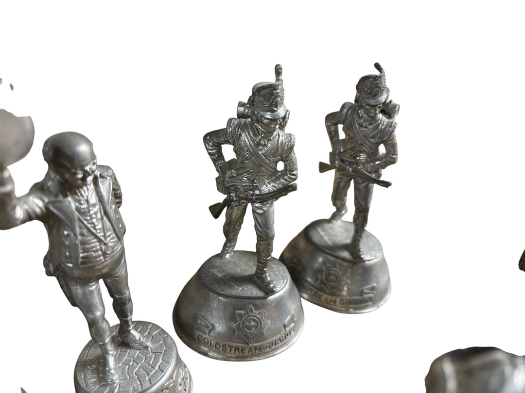 Set of Pewter Figurines - Think Vintage