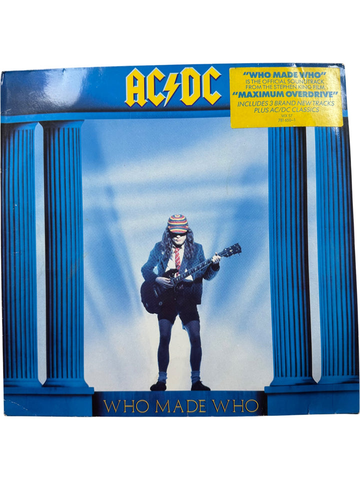 AC/DC Who Made Who Vinyl Record - Good