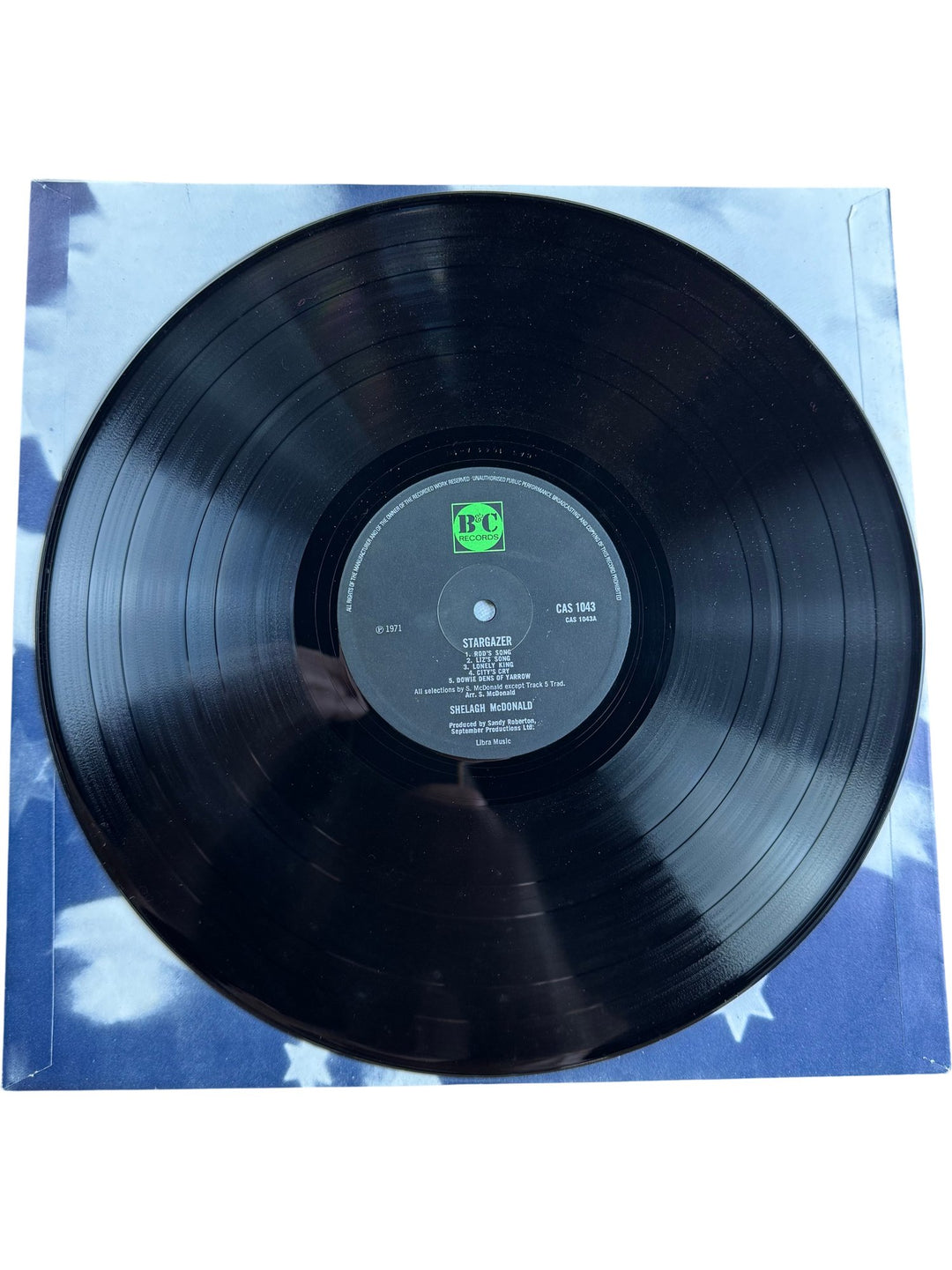 Shelagh McDonald Stargazer Vinyl LP - Good