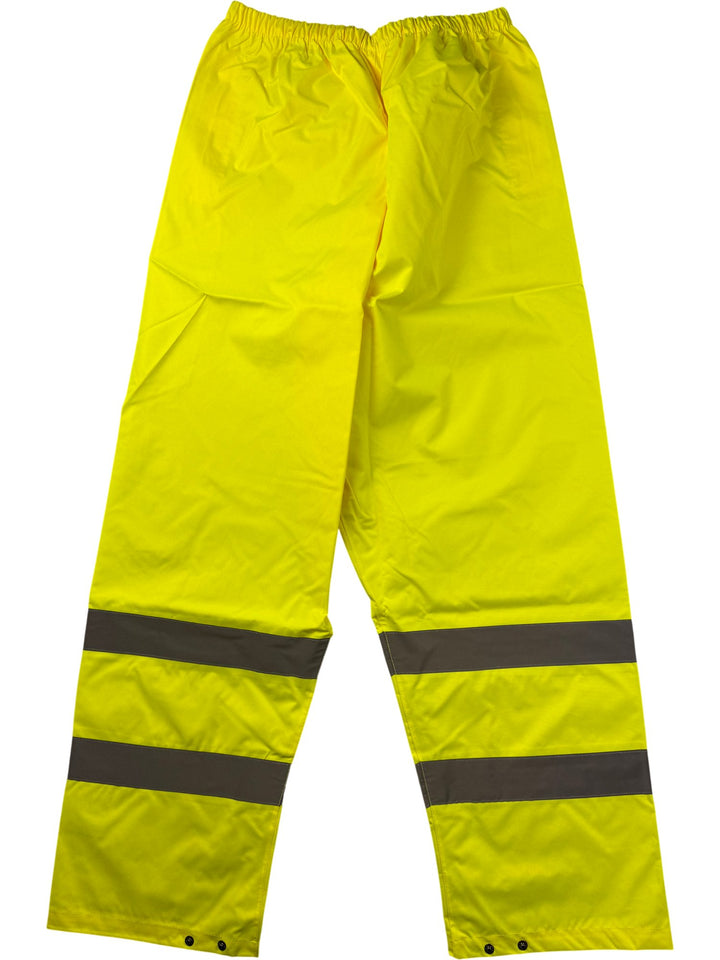 High Visibility Yellow Reflective Safety Trousers
