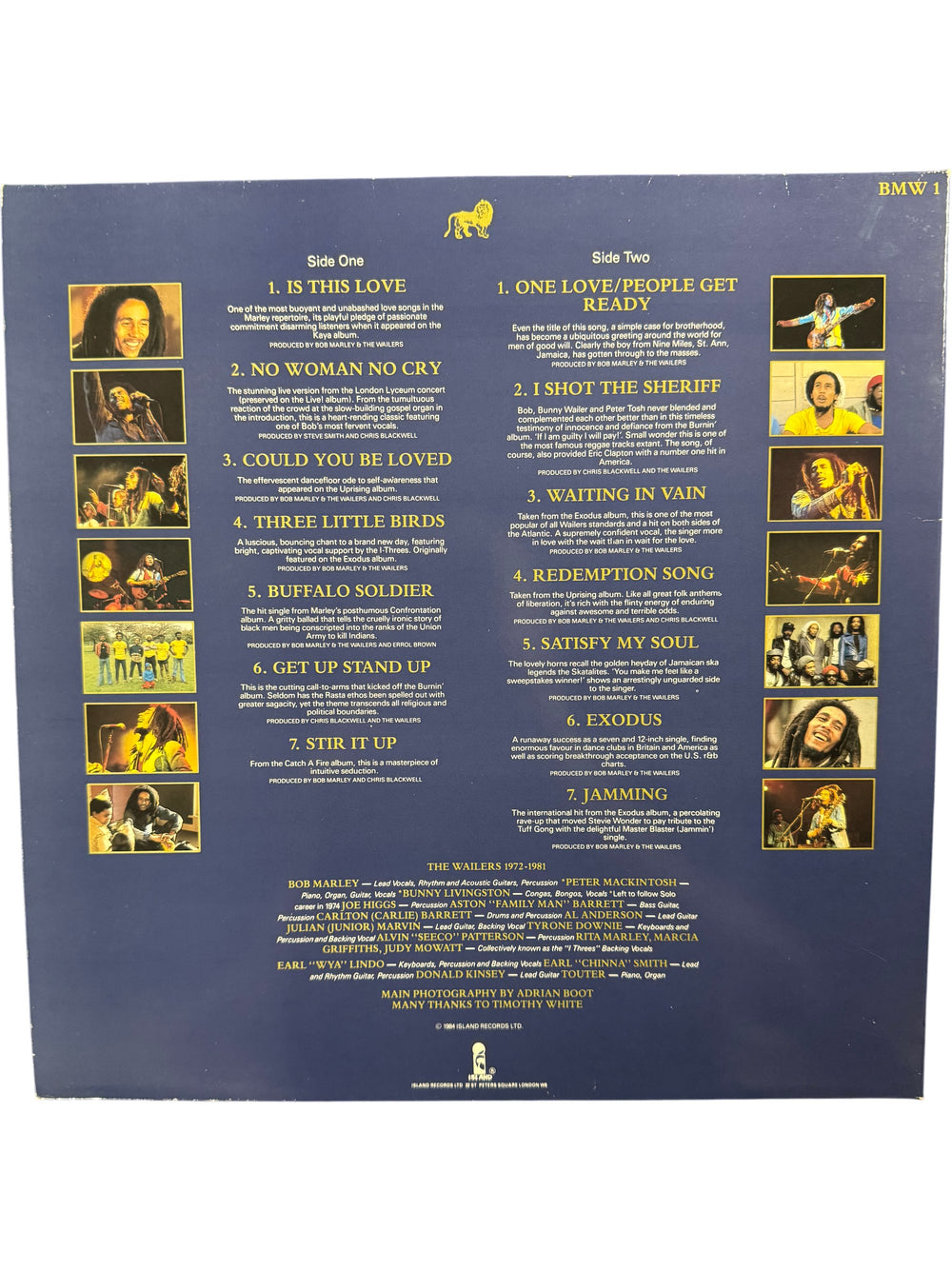 Legend The Best Of Bob Marley And The Wailers Vinyl - Think Vintage