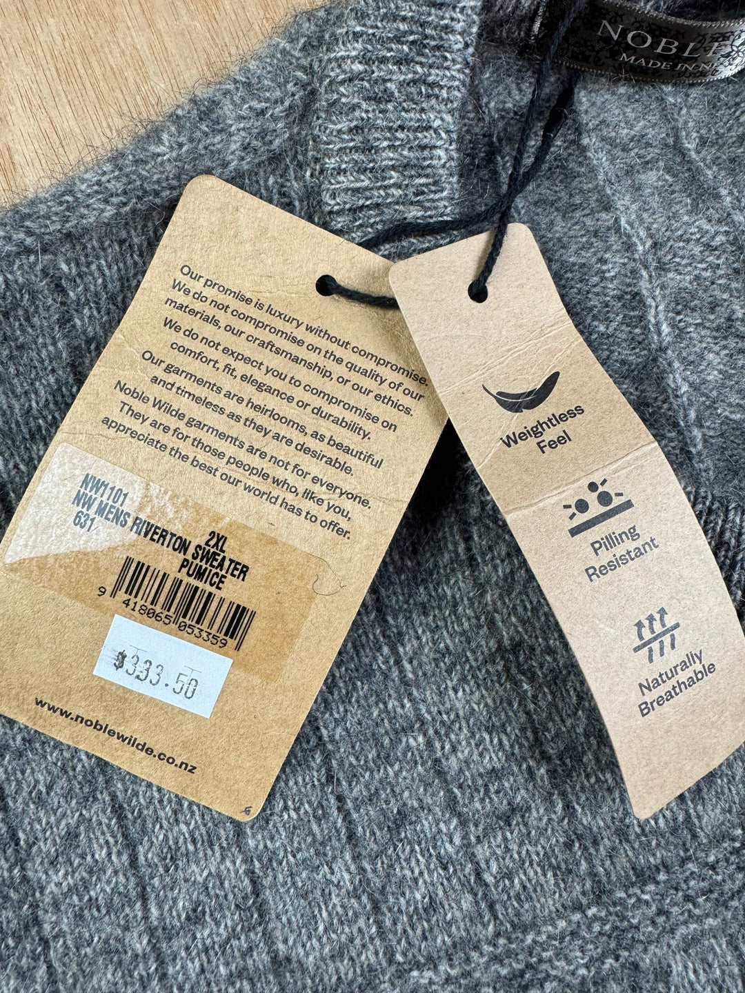Noble Wilde Possum Merino Sweater