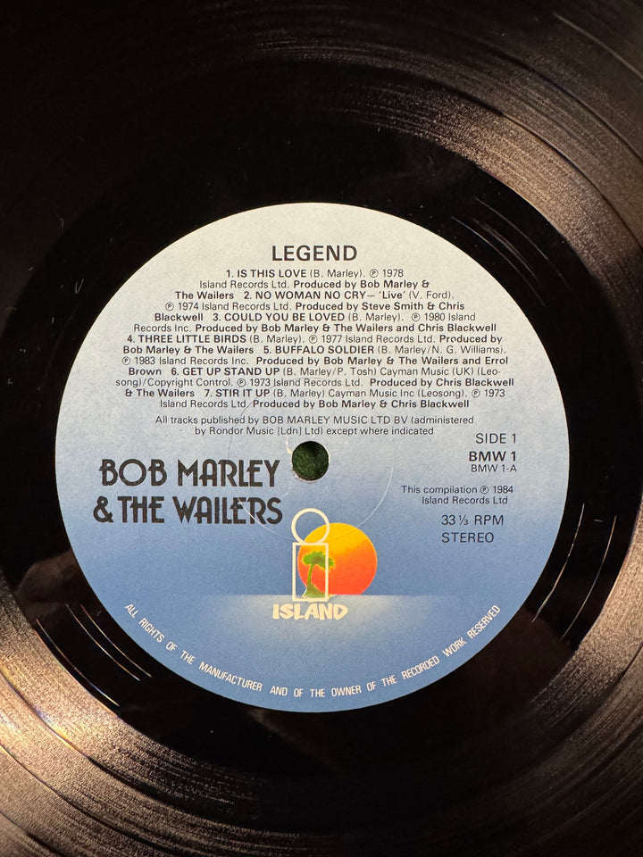 Legend The Best Of Bob Marley And The Wailers Vinyl - Think Vintage