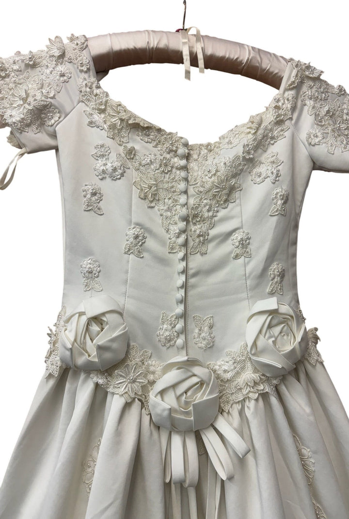 Embellished Ivory Wedding Gown