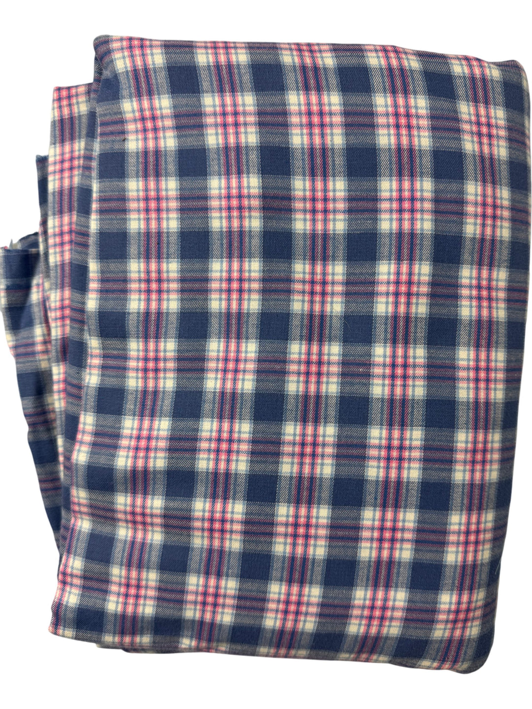Plaid Checkered Fabric - Think Vintage
