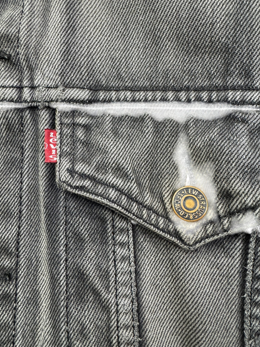 Levi Strauss Denim Trucker Jacket - M - Think Vintage