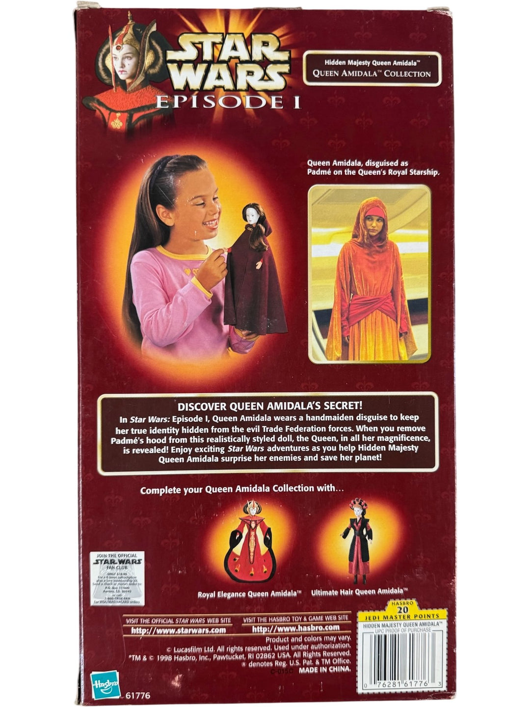 Queen Amidala Star Wars Episode I Doll