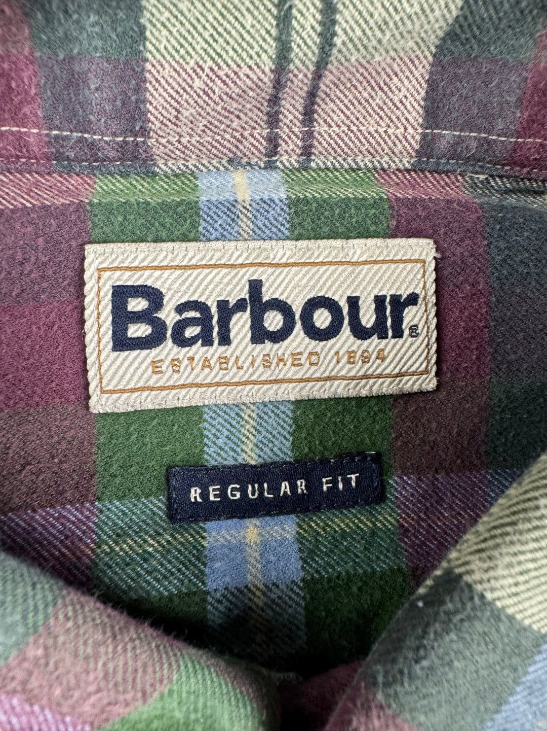 Barbour Plaid Long Sleeve Shirt