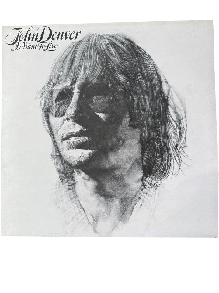 1977 John Denver I Want To Live Album - Think Vintage