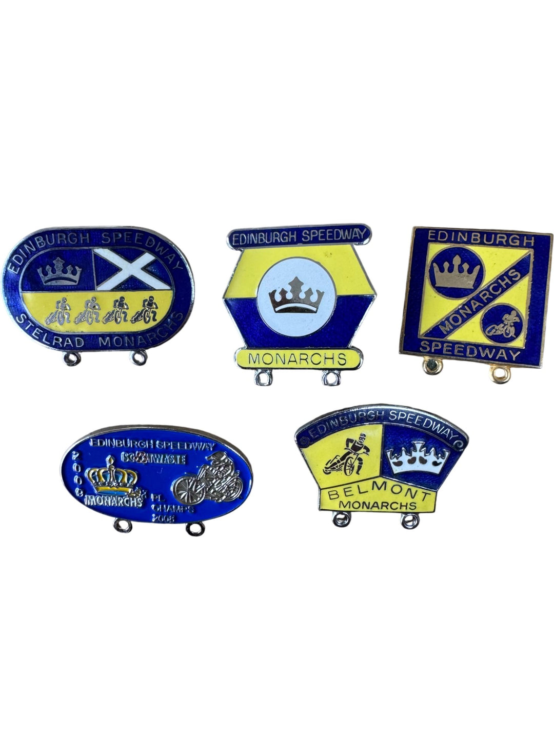 Edinburgh Speedway Monarchs Collectible Pins