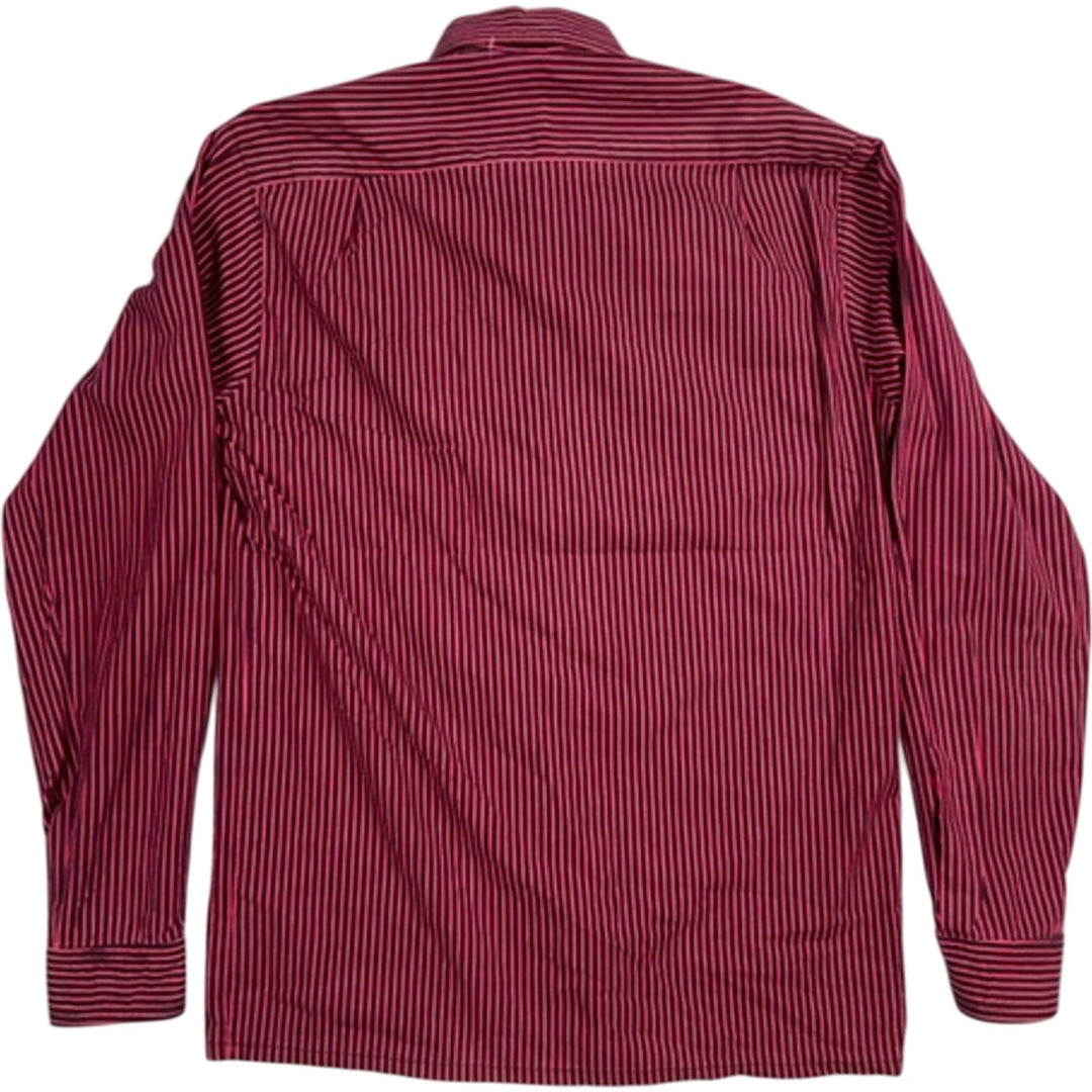 Striped Long Sleeved Shirt - S - Think Vintage