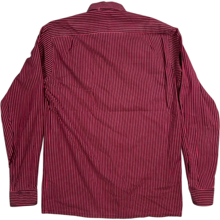 Striped Long Sleeved Shirt - S - Think Vintage
