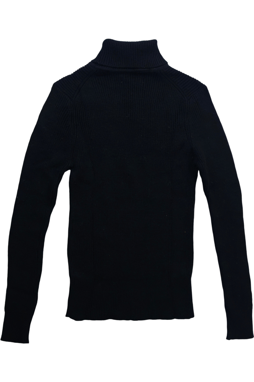 70's Embroidered Knitted Turtle-Neck - Think Vintage