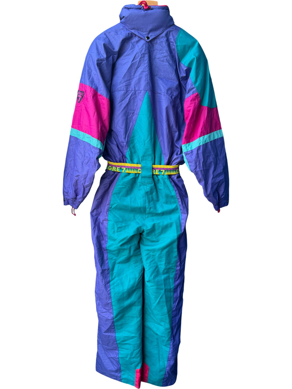 70s Degree 7 Colourblock Ski Suit - Think Vintage ltd