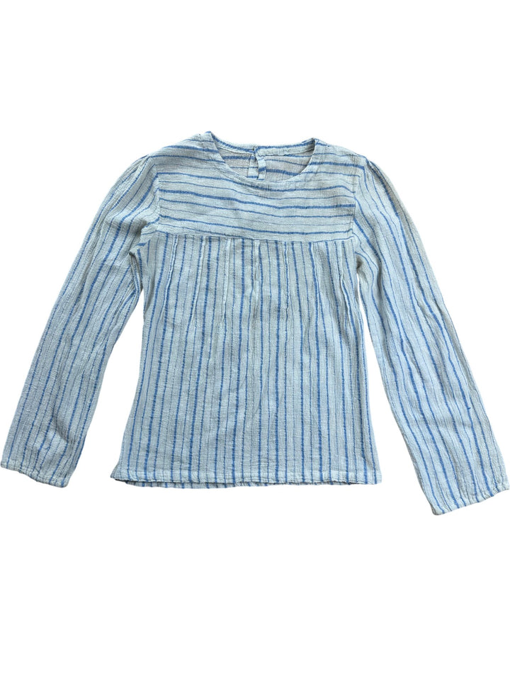 70s Striped Long Sleeve Shirt - S - Think Vintage ltd