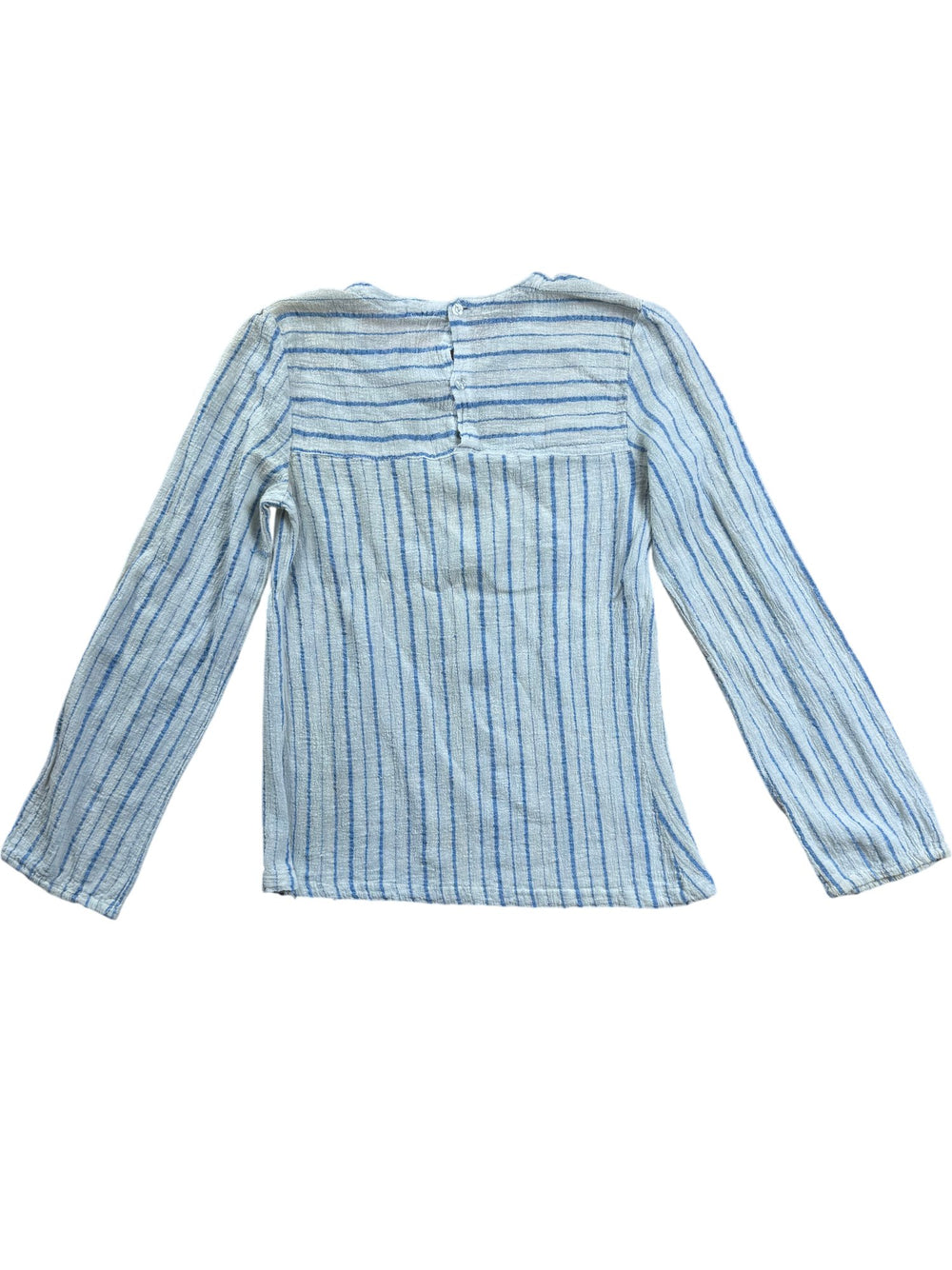 70s Striped Long Sleeve Shirt - S - Think Vintage ltd
