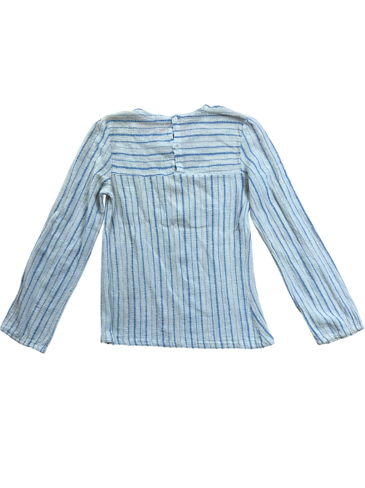 70s Striped Long Sleeve Shirt - S - Think Vintage ltd