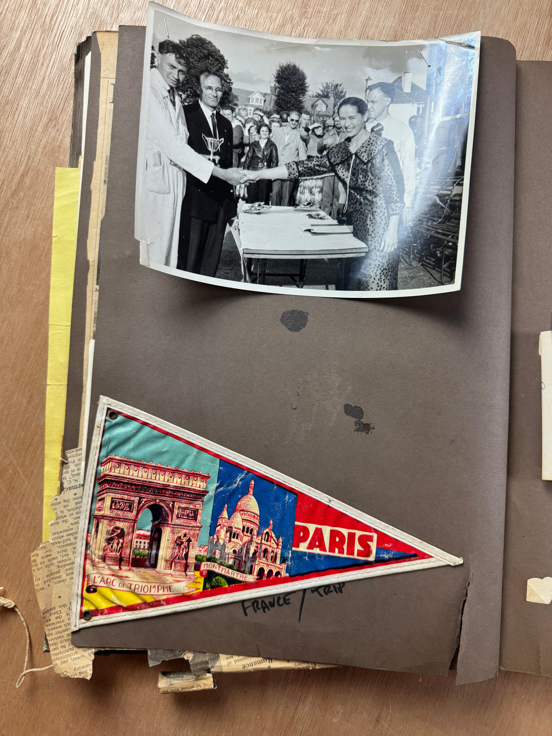 Vintage Scooter Archive Scrapbook – Original Photos, Newspaper Cuttings, Posters & Ephemera