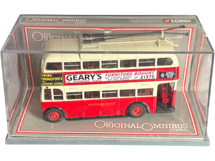 Corgi Original Omnibus Weymann Trolleybus Model Limited Edition 40107 - Think Vintage