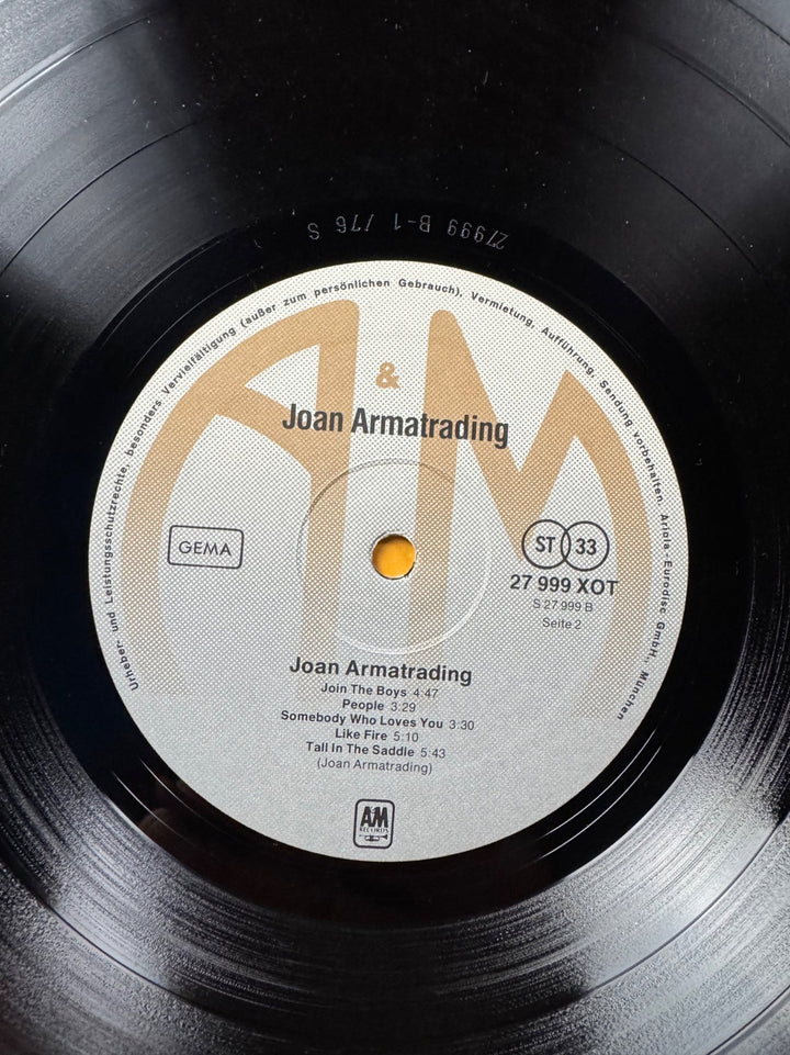 Joan Armatrading Vinyl Record - Very Good