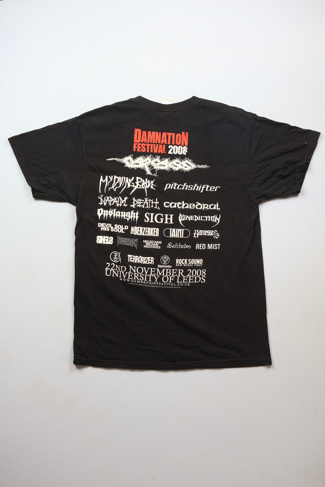 2008 Damnation Festival T-Shirt
