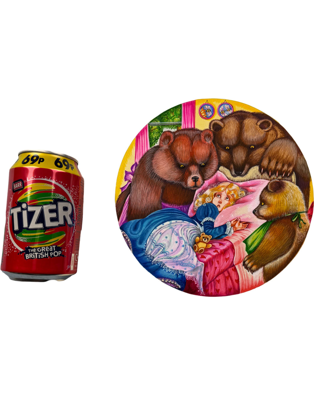 Goldilocks & Three Bears Illustration