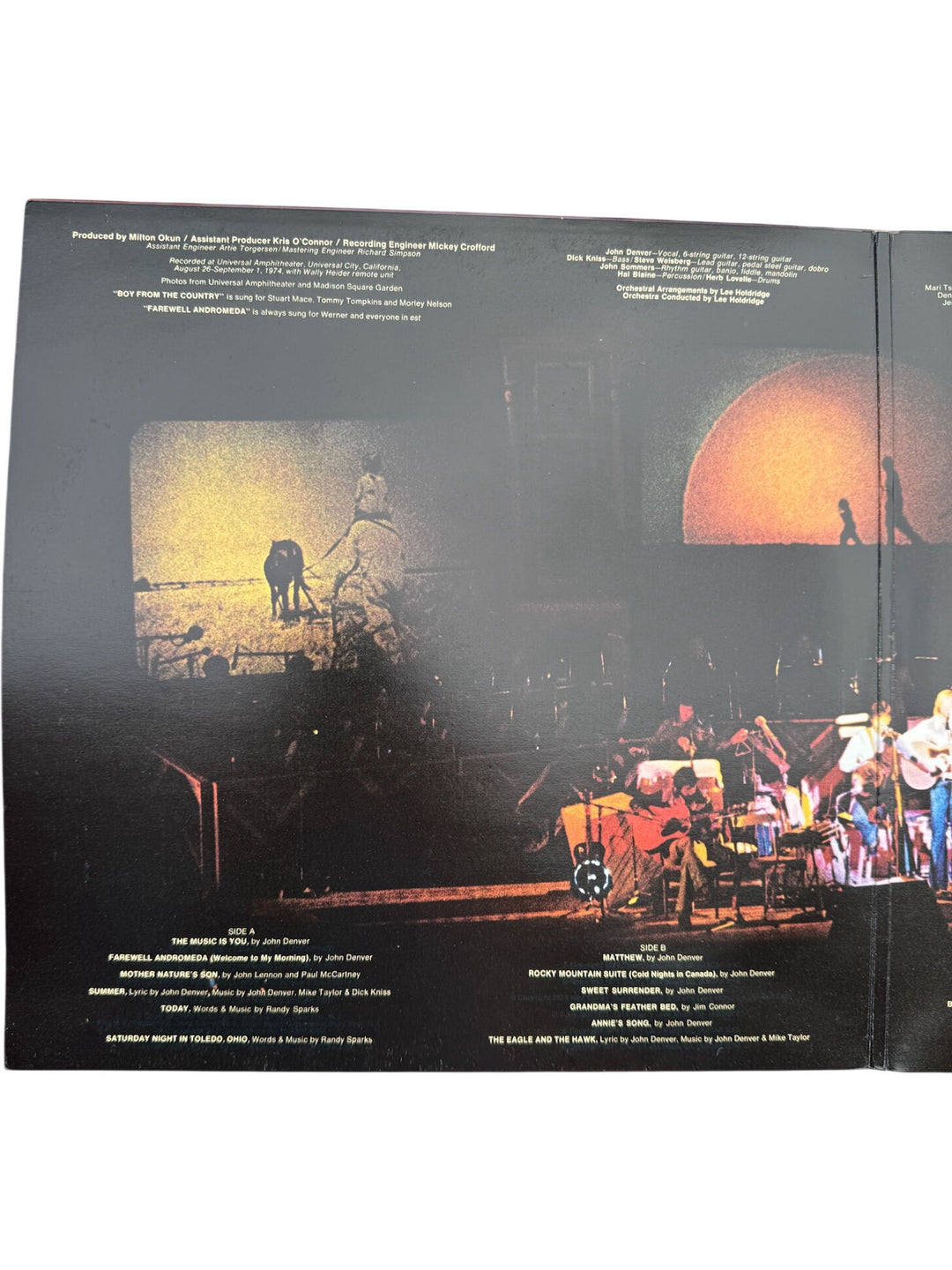 An Evening With John Denver Vinyl - Very Good