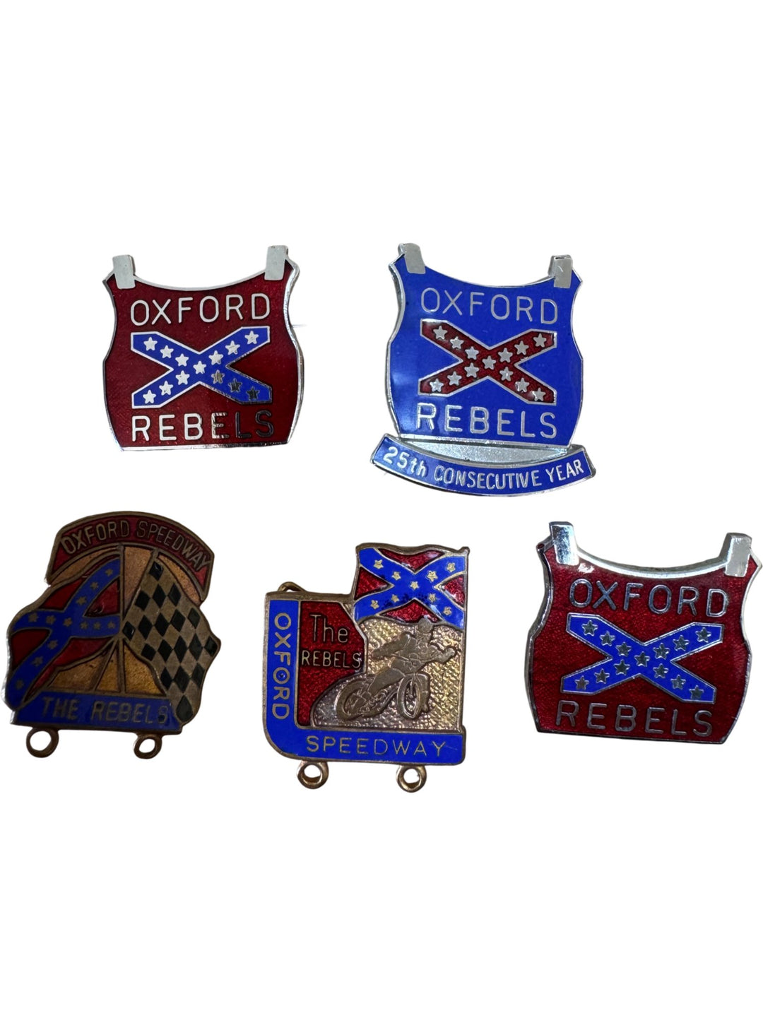 Oxford Rebels Speedway Badges Collection