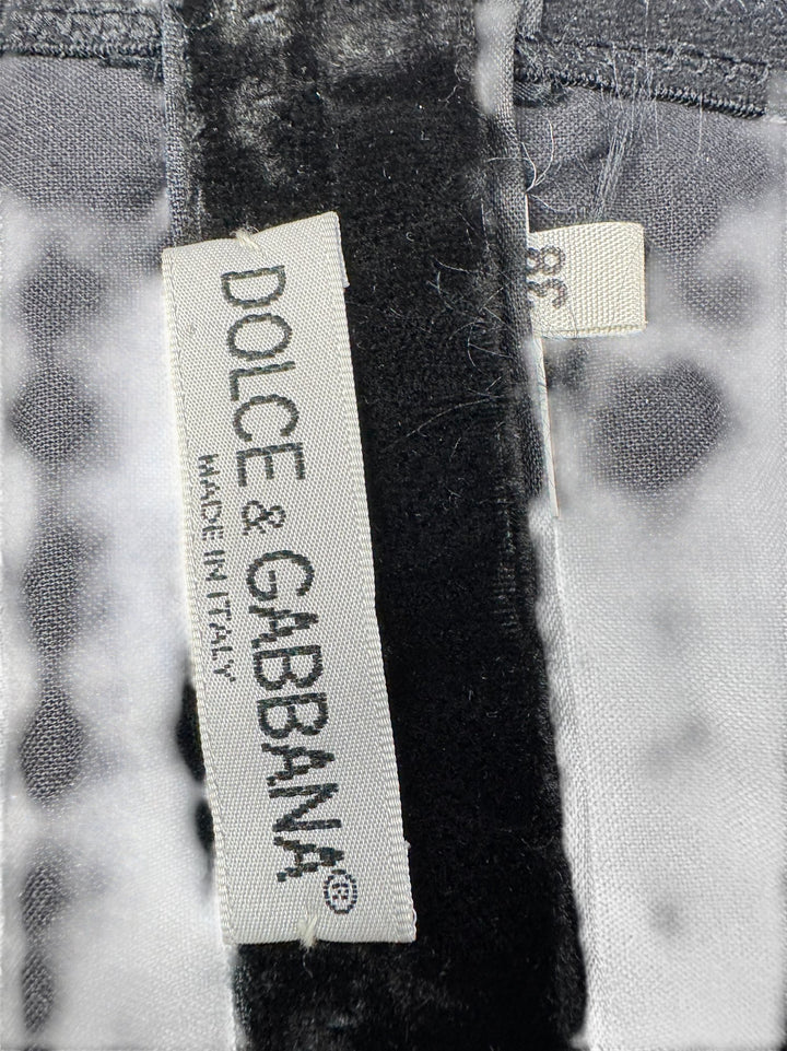 Dolce & Gabbana Black Pencil Skirt - W28