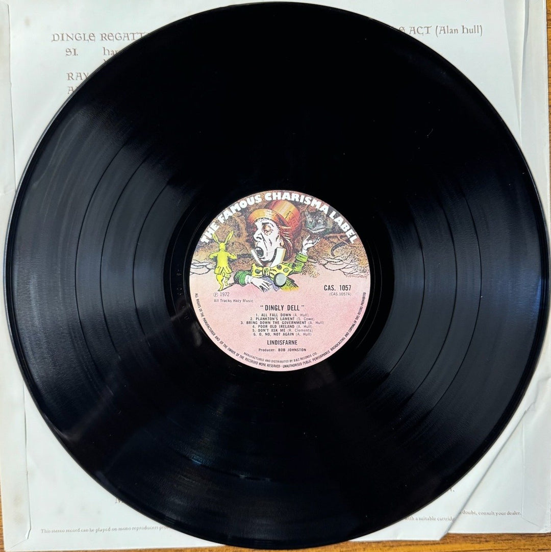 1970s Lindisfarne Dingly Dell Vinyl Record - Good