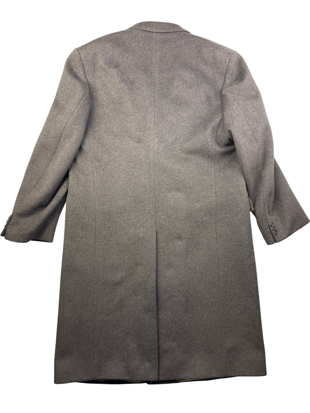 Wool Cashmere Blend Overcoat - XXL