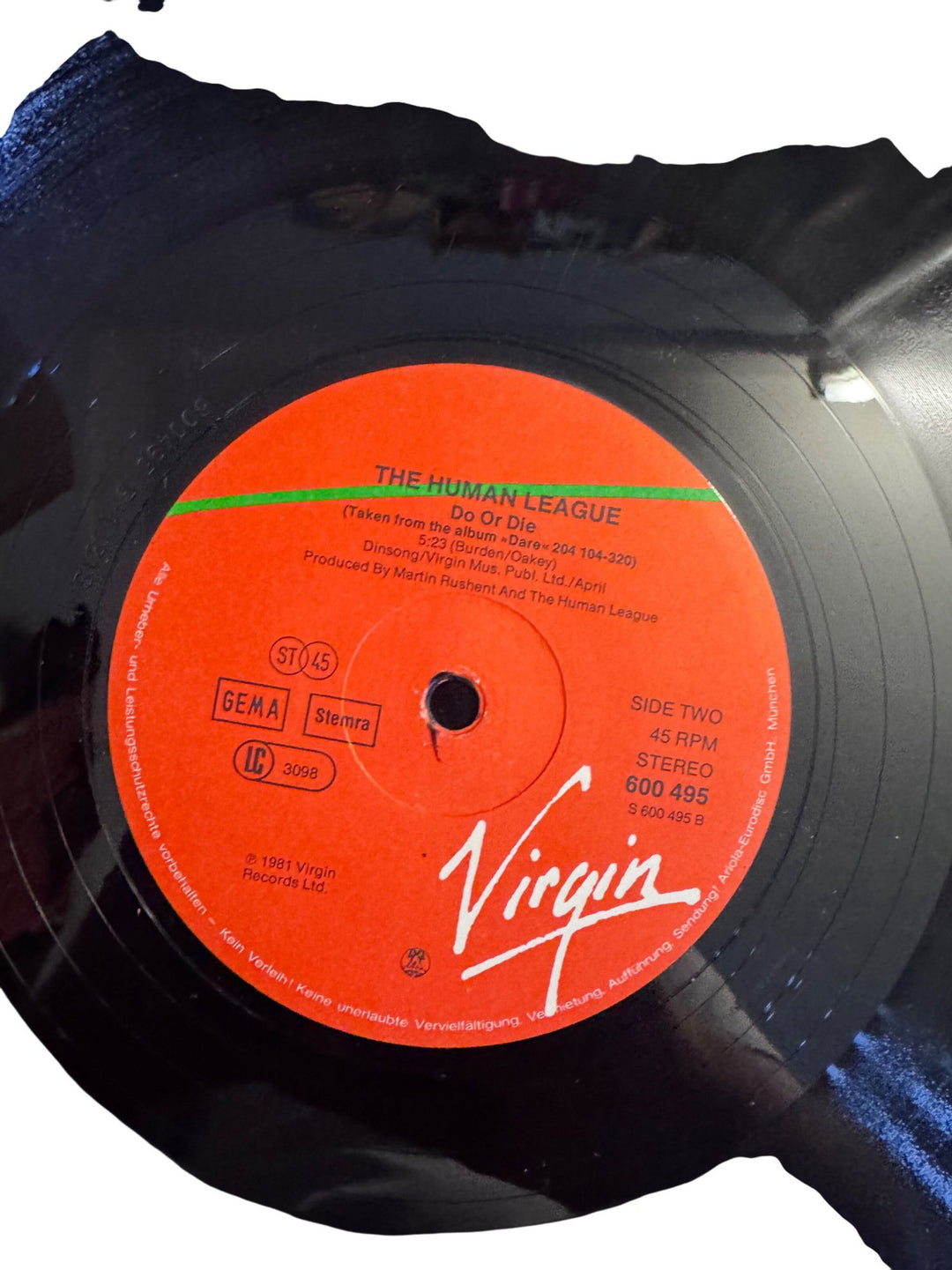 1981 Human League Don't You Want Me Vinyl - Very Good