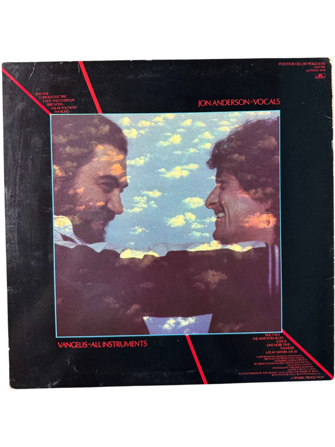 Jon and Vangelis Short Stories Vinyl Record - Good