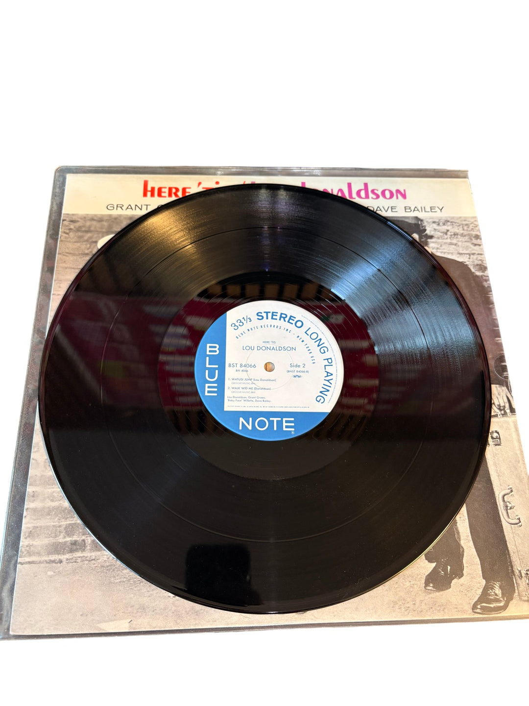 Lou Donaldson Here 'Tis Vinyl Record - Mint
