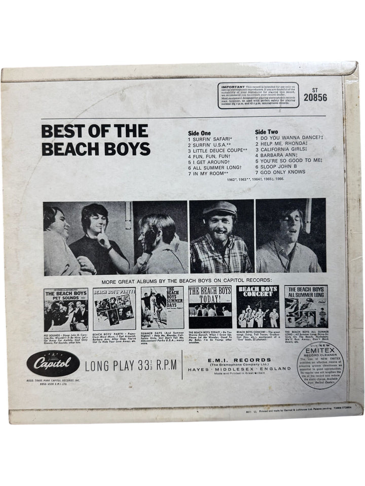 Best Of The Beach Boys Vinyl LP - Good