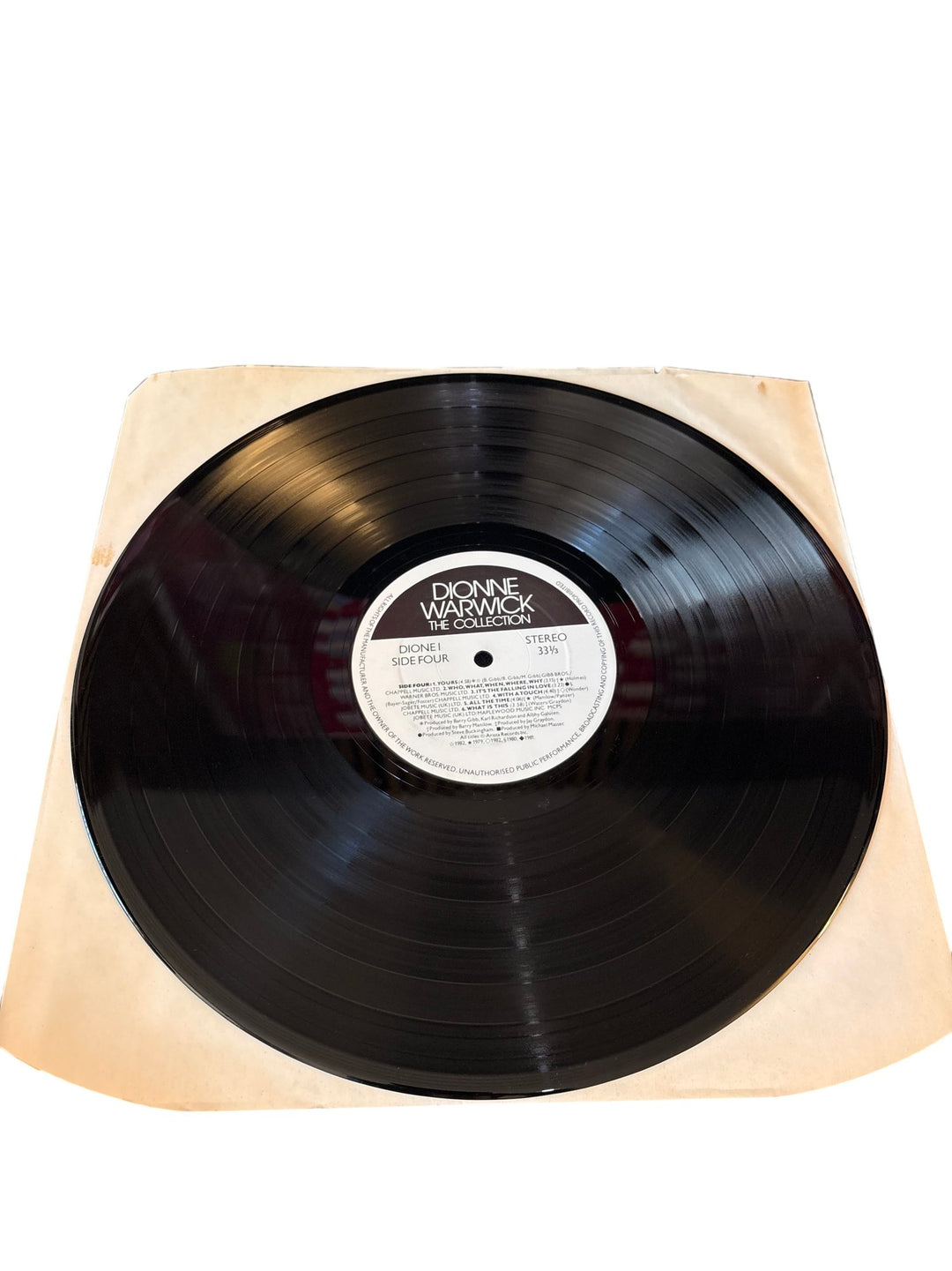 Dionne Warwick The Collection Vinyl Record - Good