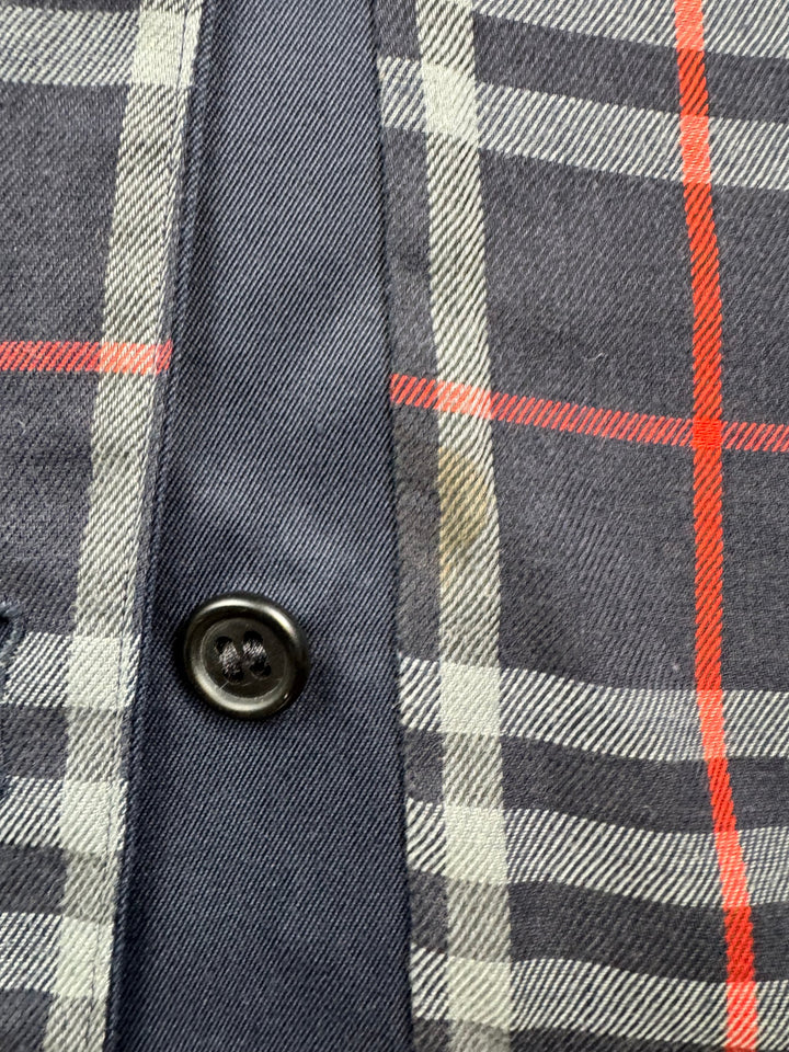 Burberrys Blue Trench Coat - S