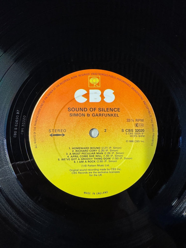 Simon & Garfunkel Sounds of Silence Vinyl - Very Good