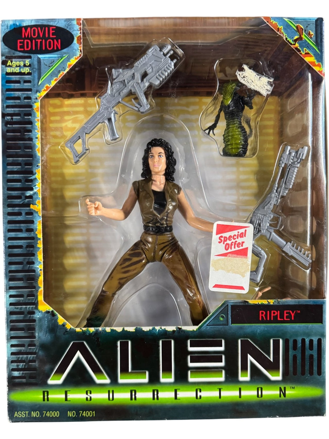 Ripley Action Figure Alien Resurrection Movie Edition