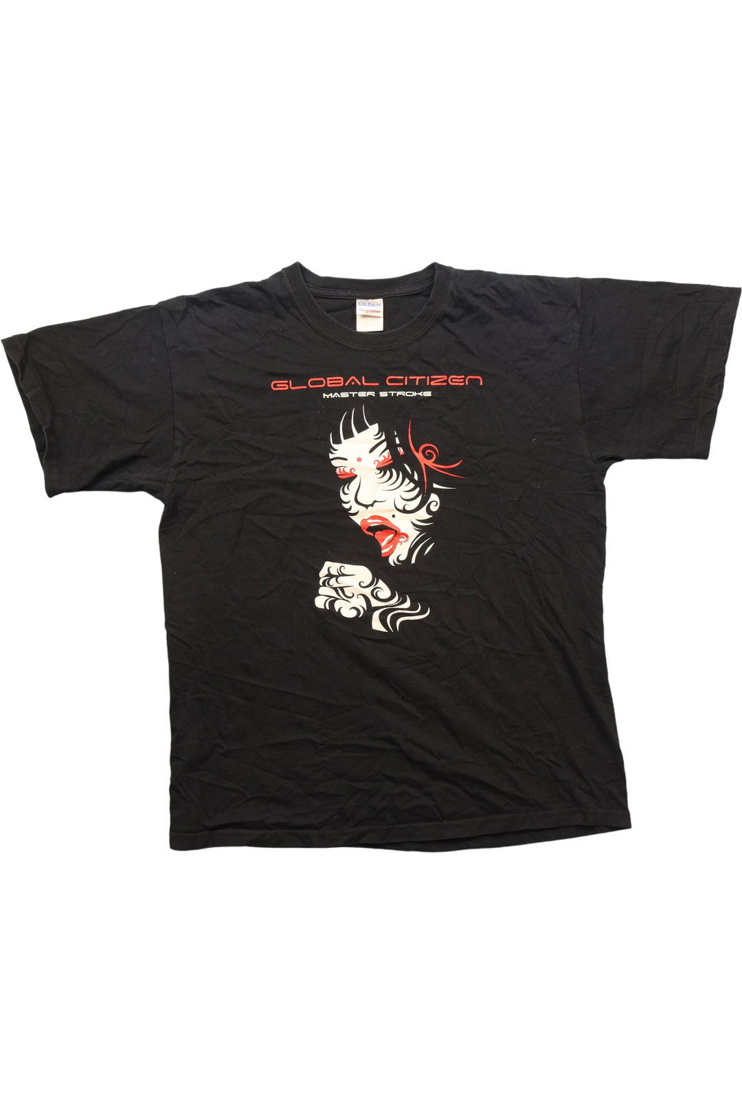 Global Citizen Graphic Black T-Shirt - Think Vintage