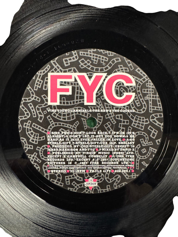 Fine Young Cannibals The Raw & The Cooked Vinyl Record - Think Vintage