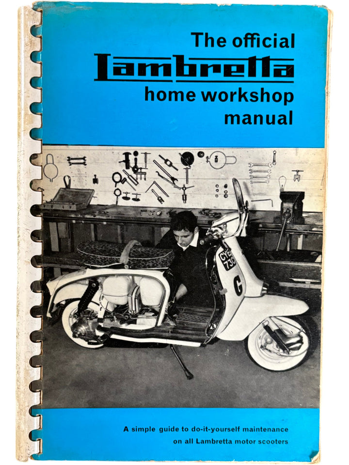 Lambretta Official Home Workshop Manual for Motor Scooters - Think Vintage